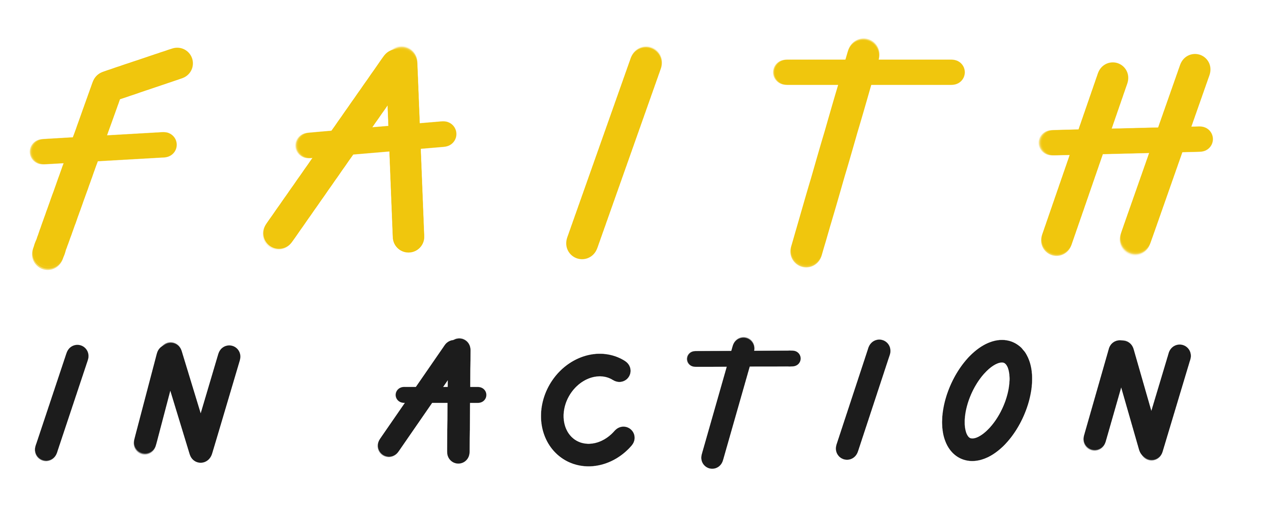 Faith in Action Text Logo
